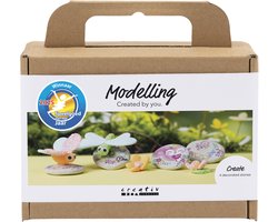 CC Hobbyset Boetseren Steen met Libelle