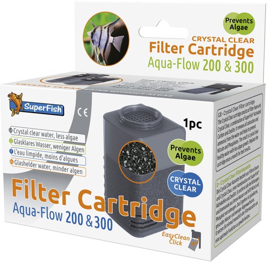 SuperFish Aquaflow 200/300 Crystal Clear - Aquariumfilter