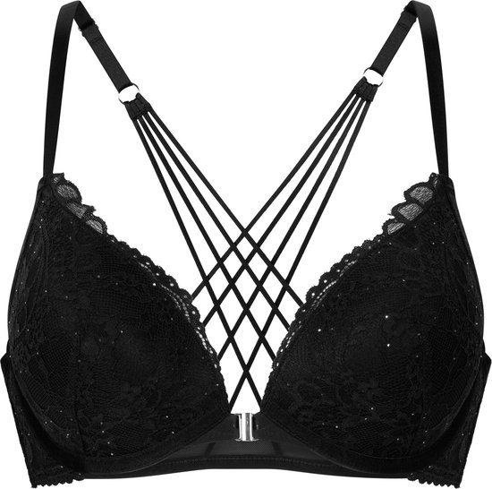 Voorgevormde push-upbh met diep decolleté Sabrina