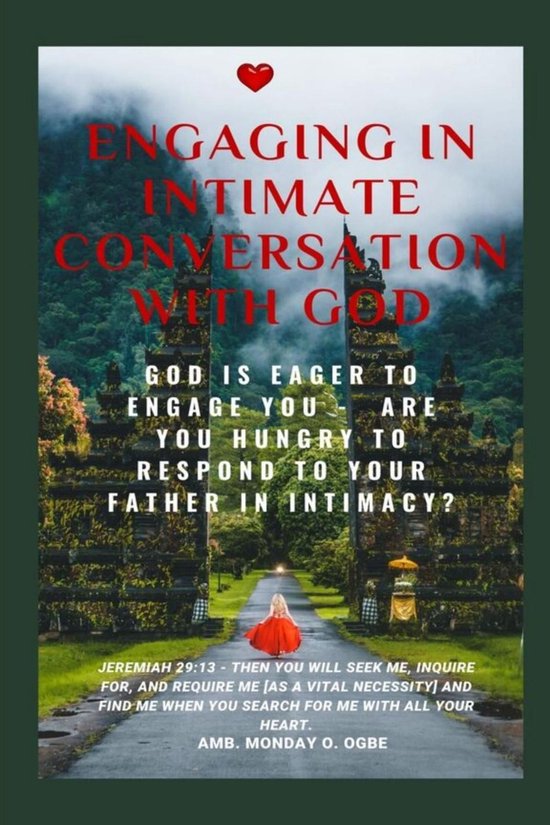 Engaging in Intimate Conversation with God - cover
