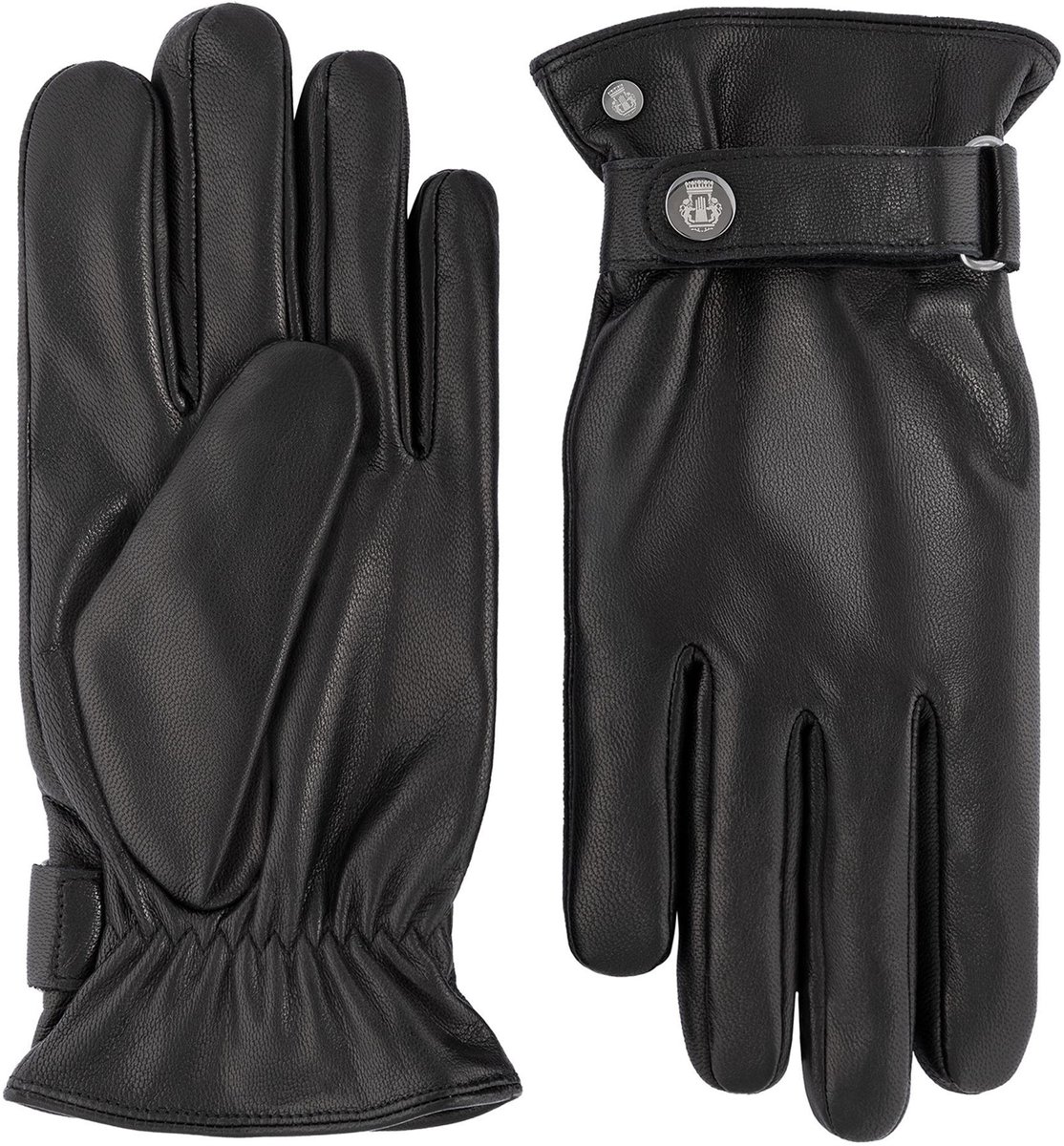 Roeckl Trier Handschoenen Leder - Jongens - black