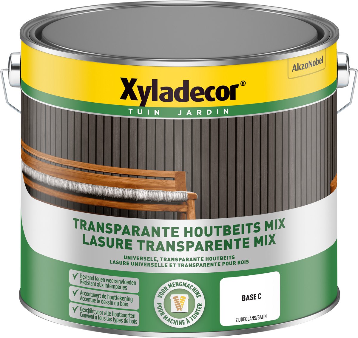 Xyladecor Dekkende Beits TQ - Base C - 2.5L