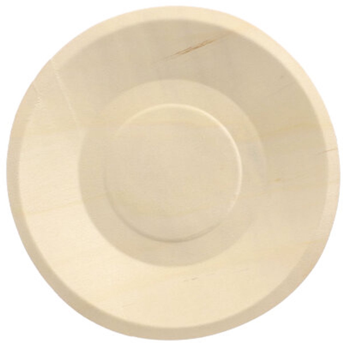 50 Fingerfood - Borden, hout pure rond Ø 19 cm · 2 cm
