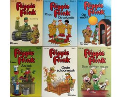 Pocket Strip Boek Collectie FLIPPIE FLINK deel 1 t/m 6
