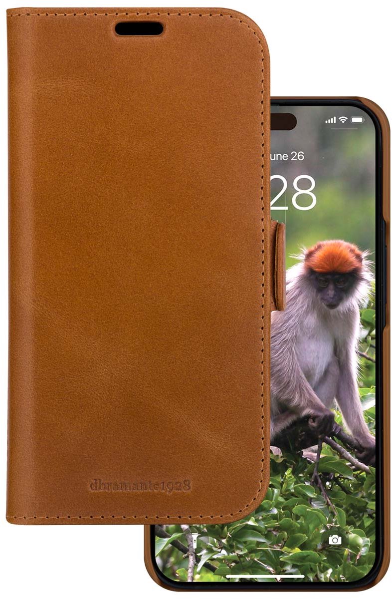 Dbramante1928 - Lynge Magnetic Wallet geschikt voor iPhone 15 Pro Max - bruin
