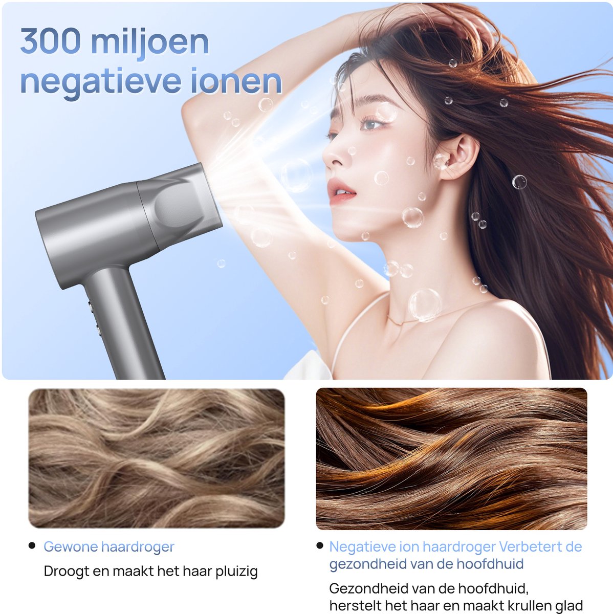 MANKIW High-Speed Haardroger met Ionentechnologie - afbeelding 2