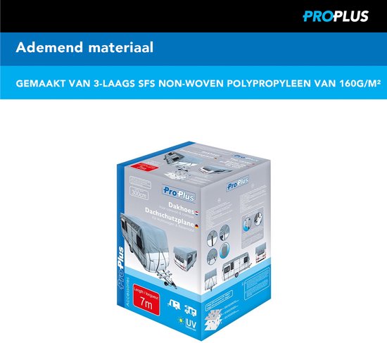 ProPlus Caravandakhoes - Camperdakhoes - 7 x 3 meter van ProPlus — afbeelding 3