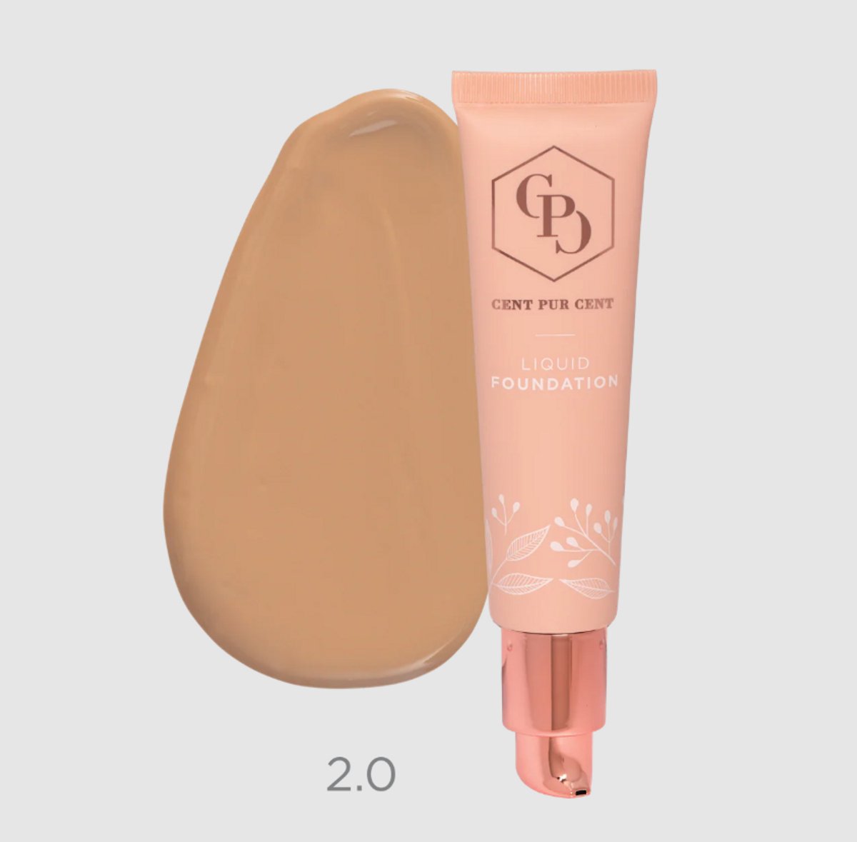 Cent Pur Cent Liquid Mineral Foundation 2.0 - Minerale Foundation - Huidvriendelijk