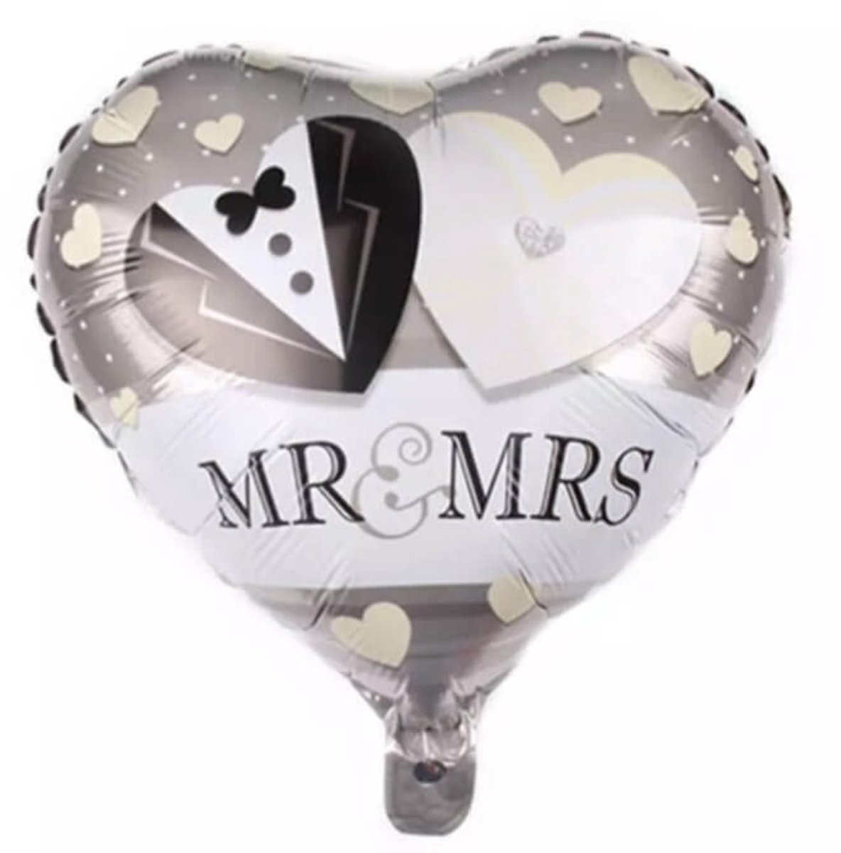 Folie Ballon 45cm - Bruids Ballon - Helium - Bruiloft - Trouwen