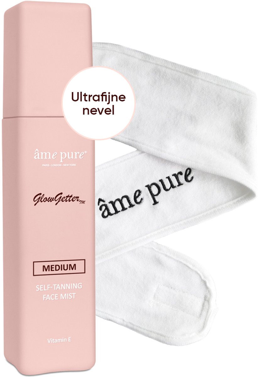 âme pure GLOWGETTER MEDIUM - Zelfbruinende Spraymist Voor Een Natuurlijke Tan