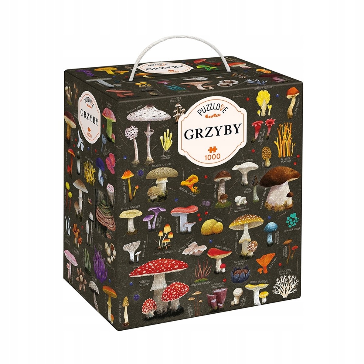 Puzzlove CzuCzu Paddenstoelen 1000 Stukjes - Ontspannende Legpuzzel