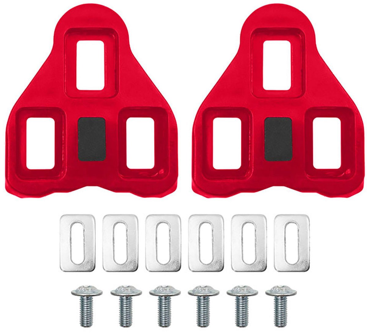 Mvtek Delta 5º Schoenplaatjes 25 Eenheden Rood