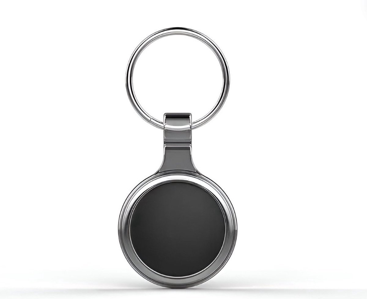 Smarttag - Airtag - Bluetooth sleutelvinder - Bluetooth GPS tracker - Inclusief sleutelhanger - Geschikt voor Apple & Samsung - Zwart