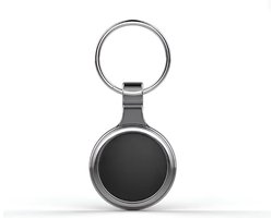 Smarttag - Airtag - Bluetooth sleutelvinder - Bluetooth GPS tracker - Inclusief sleutelhanger - Geschikt voor Apple & Samsung - Zwart