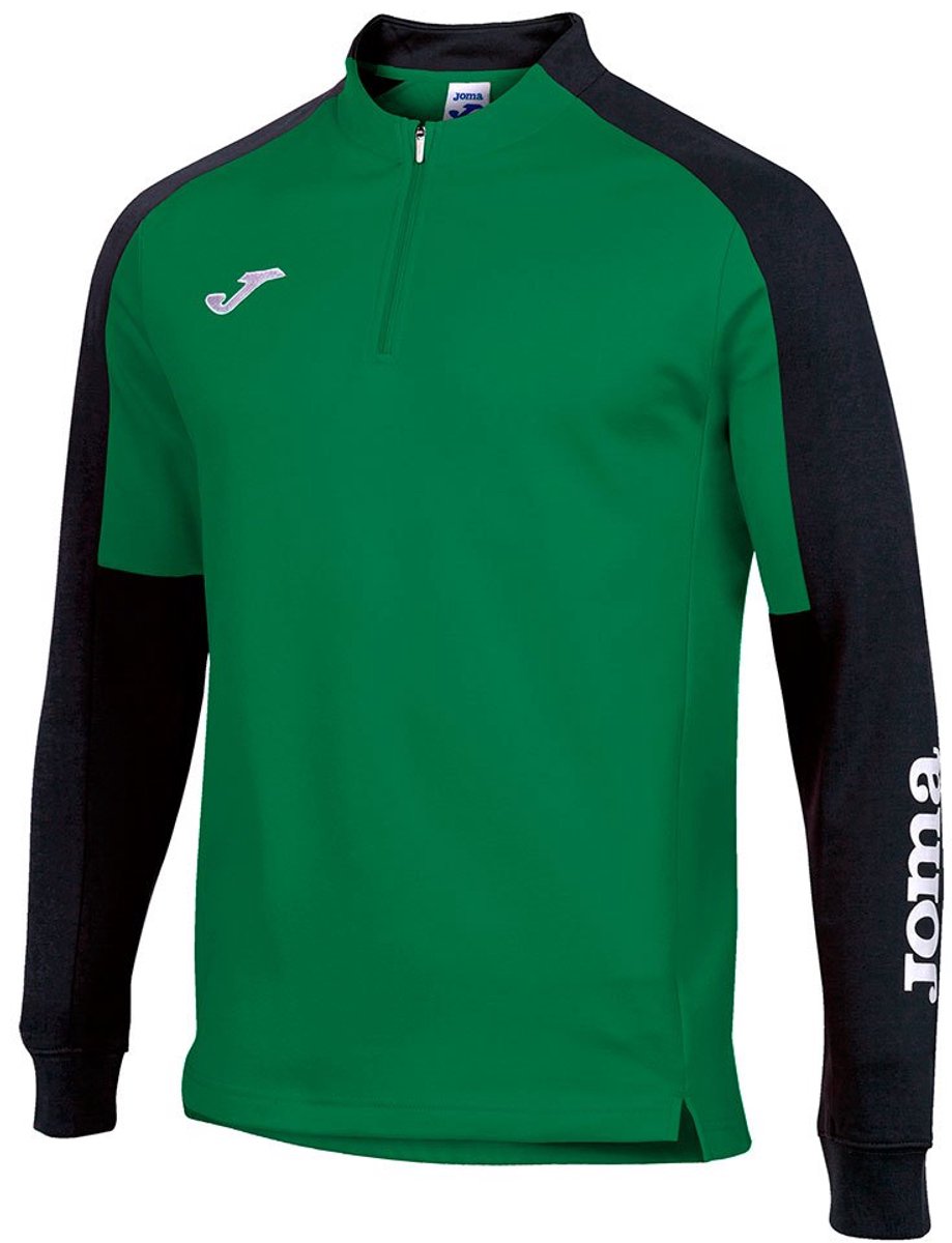 Joma Eco Championship Sweatshirt Met Halve Rits Groen 2XL Man