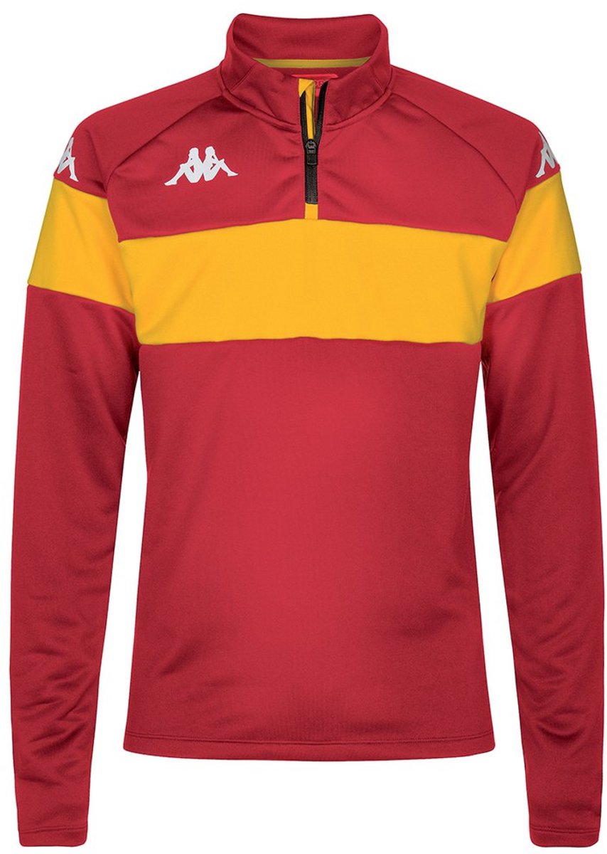 Kappa Dovare Sweatshirt Met Halve Rits Man Rood