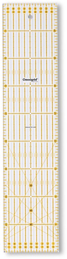 Universele liniaal 31,5x31,5cm - Mondial Tissus