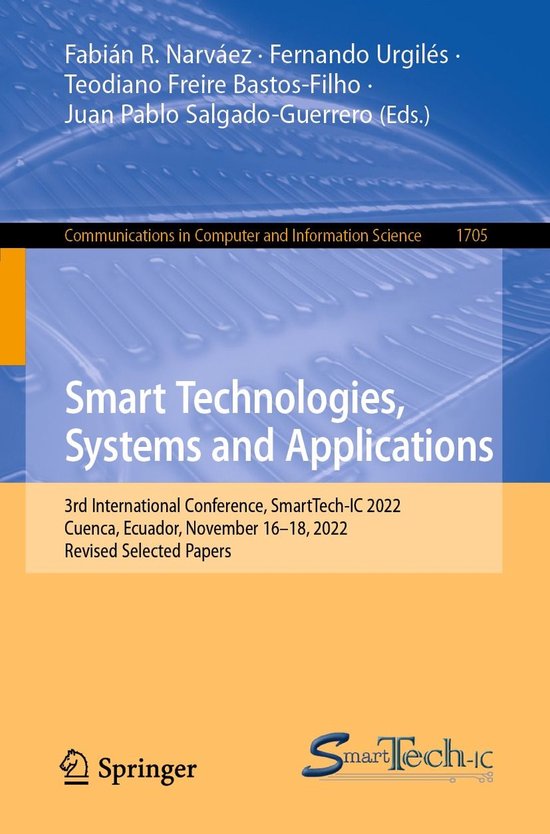 Springer Nature Proceedings Computer Science - Smart Technol ... - cover