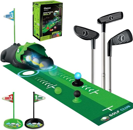 Mini Golf Set Toy voor Kinderen - Indoor en Outdoor Spel - Golf Koffer Spelletjes voor Meisjes en Jongens van MINI — afbeelding 5