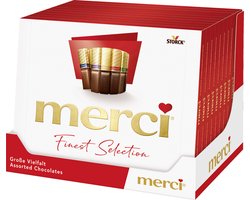 Merci Finest Selection - Assorti - Chocolade - tray a 10 x 250 gram