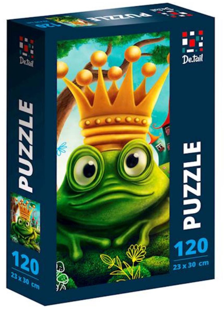 Puzzle 120 Żabi Książe DT100-12 - Puzzel 120 De kikkerprins DT100-12