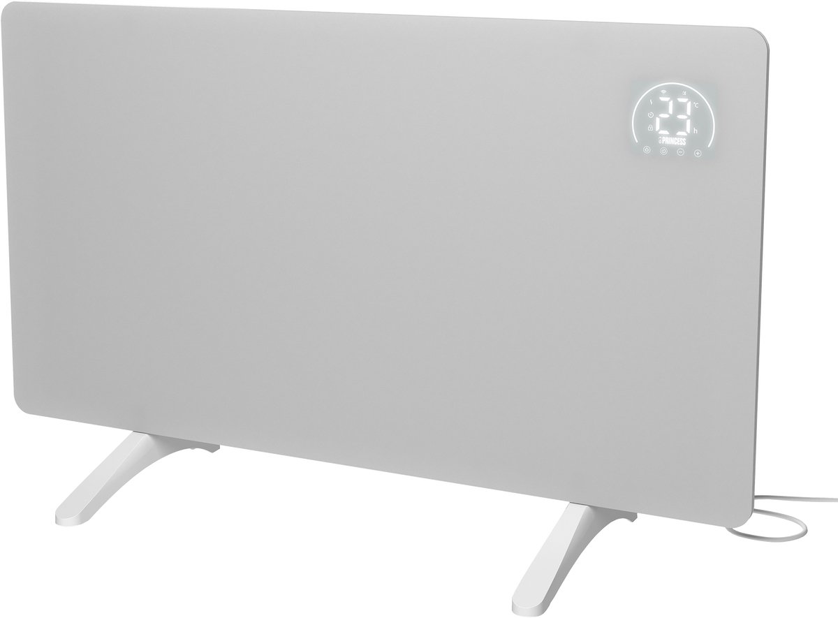 Bol.com Princess 348348 Infraroodpaneel – 480W Elektrische Verwarming met Slimme Thermostaat, App-bediening - WiFi - Timer & Ope... aanbieding