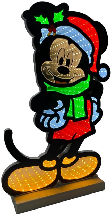 Miroir lumineux 3d mickey 40cm intérieur