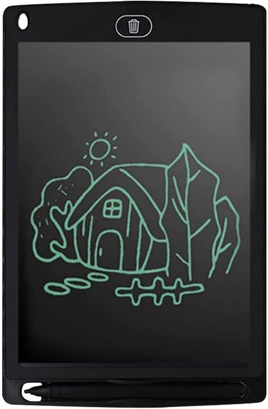 Vitdipy - TekenTablet - 12 Inch Elektronische LCD TekenTablet - Tekenbord kinderen - Schrijftablet - Grafische tablet kinderen - Zwart