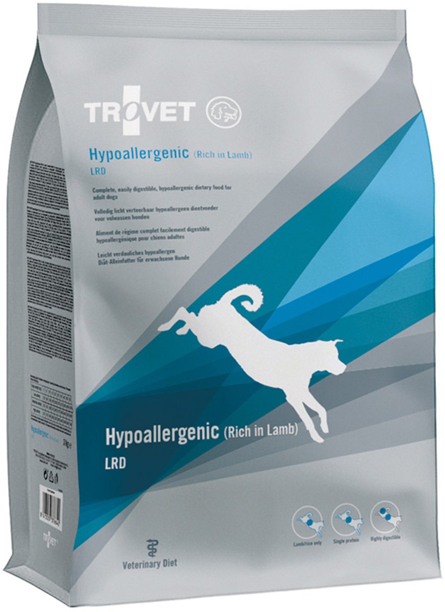 TROVET Hypoallergenic LRD (Lamb) Hond - 2 x 10 kg