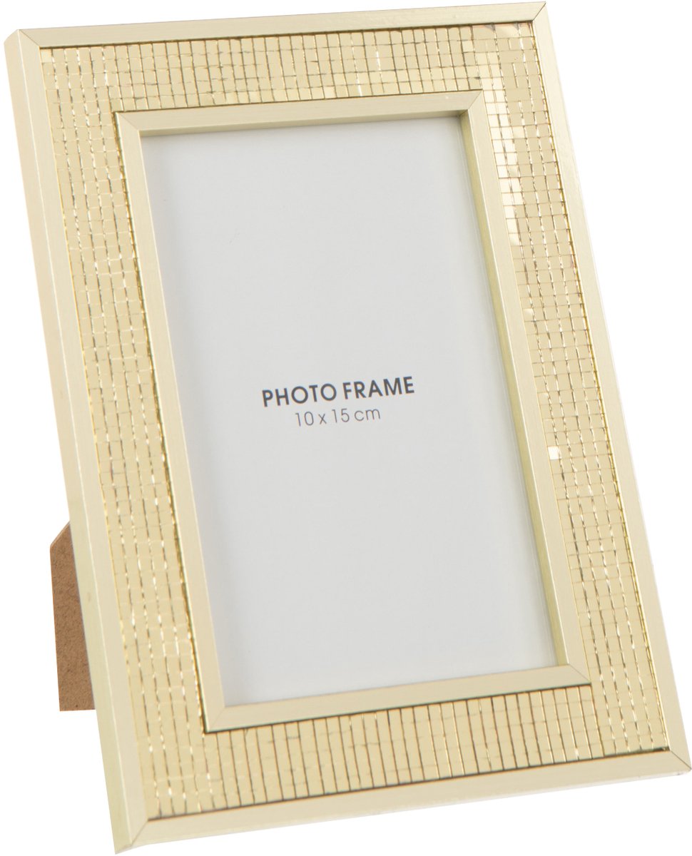 J-Line fotolijst Spiegel - glas - goud - small