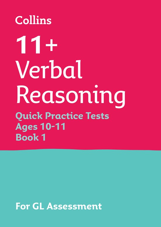 11+ Verbal Reasoning Quick Practice Tests Age 10-11 (Year 6) - cover