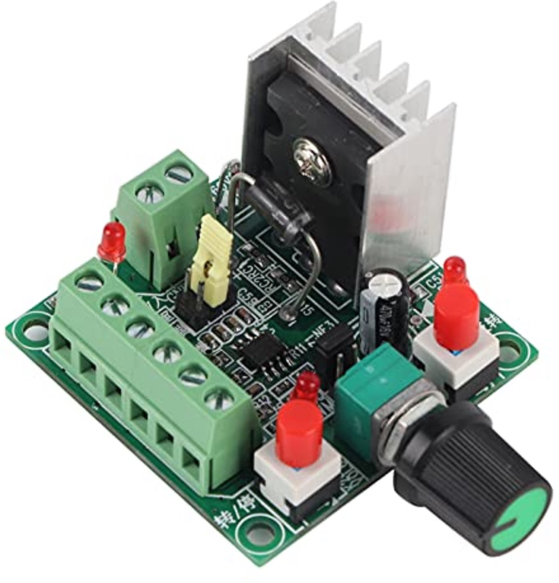 PWM Impulssignaalgenerator voor Stappenmotorbesturing - Regelbare Frequentie en Snelheid