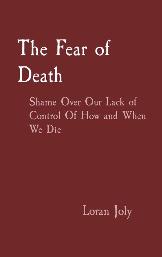 The Fear of Death - cover