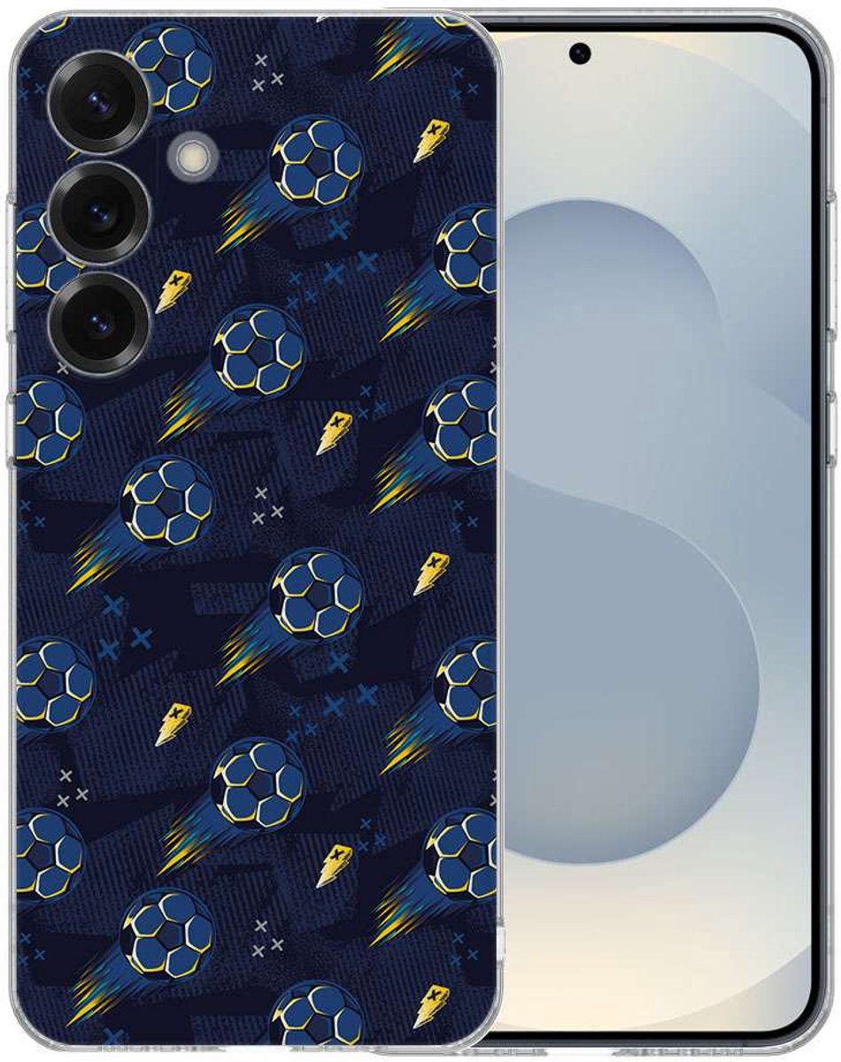 TPU Hoesje Samsung Galaxy S25 - Voetbal Backcover