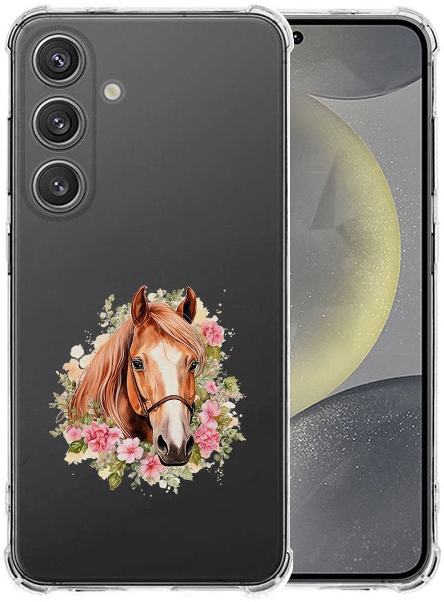Samsung Galaxy S25 Plus Hoesje - Paard TPU Antishock
