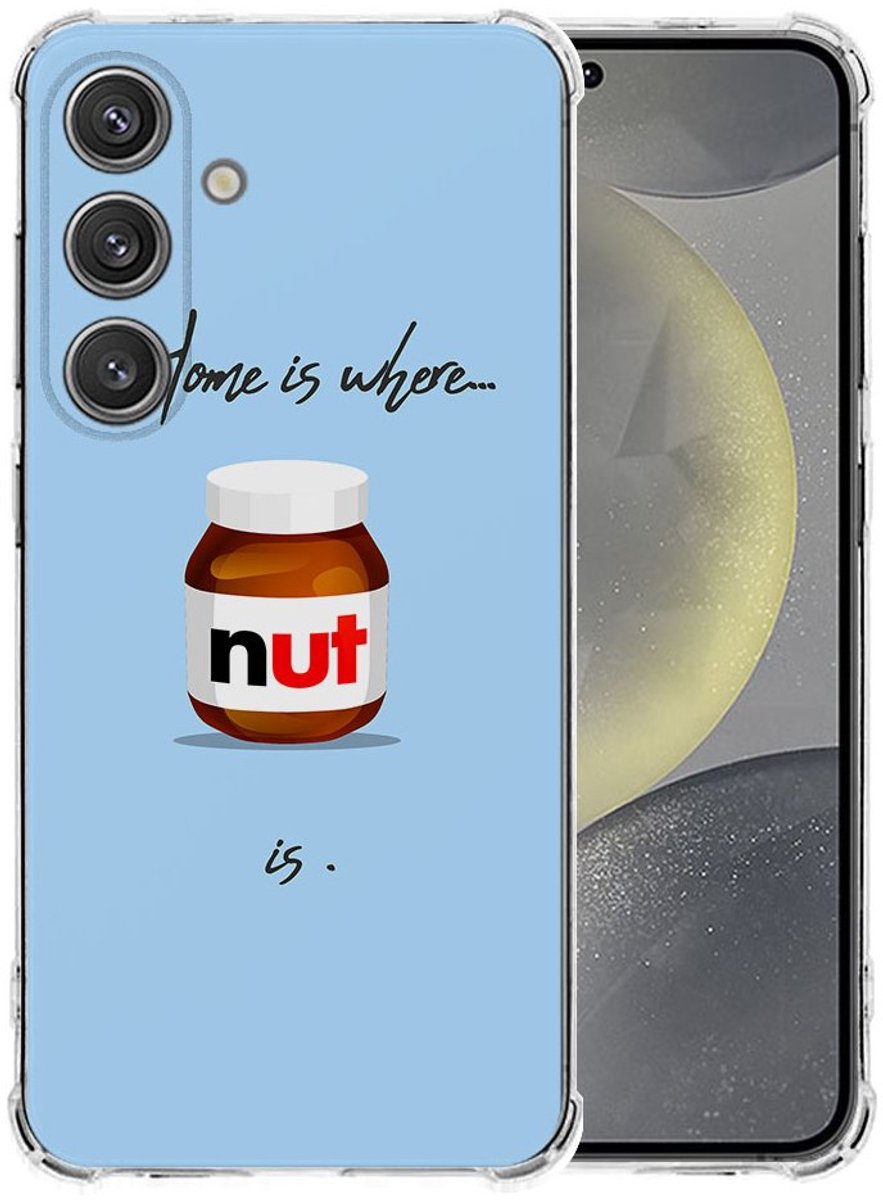 Samsung Galaxy S25 Plus Hoesje - Hoesje Nut Home TPU Antishock