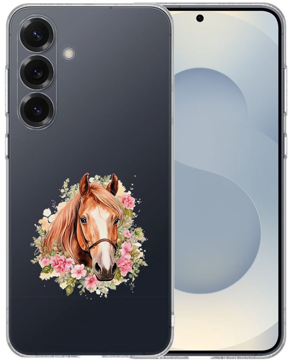 TPU Hoesje Samsung Galaxy S25 - Paard Backcover