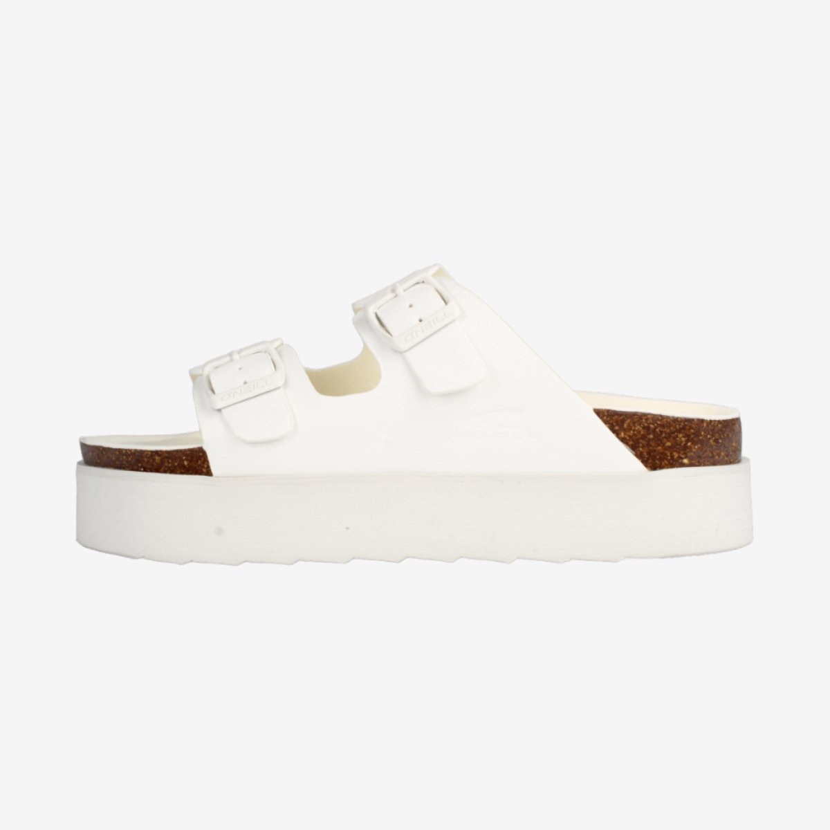 O’Neill SANDY PLATFORM SLIDER WOMEN Dames Klapki Wit