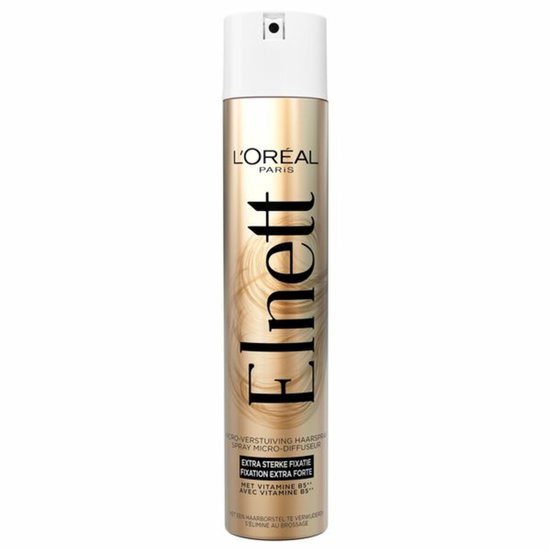 3x L'Oréal Elnett Satin Hair Spray Fixation Extra Forte 400 ml