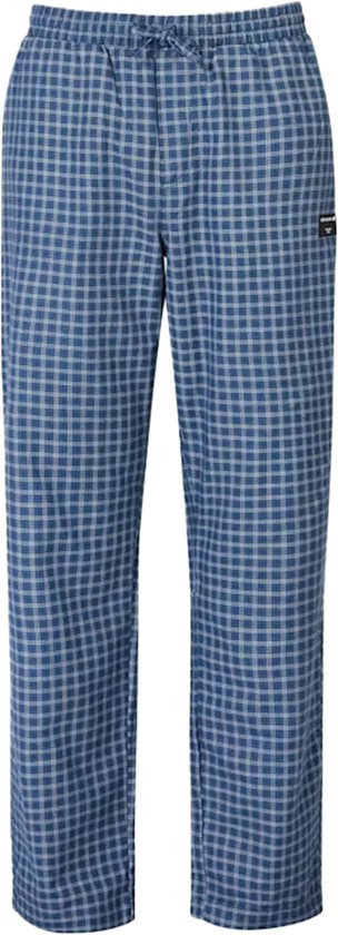 Calida Herenpyjama Lang 49861 Blauw L - Comfortabel Katoen Calida Herenpyjama Lang 49861 Blauw L - Comfortabel Katoen