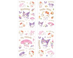 Sakami Merchandise Sanrio Sticker Pack Hello Kitty & Friends Pastel Vivid Patches & Stickers