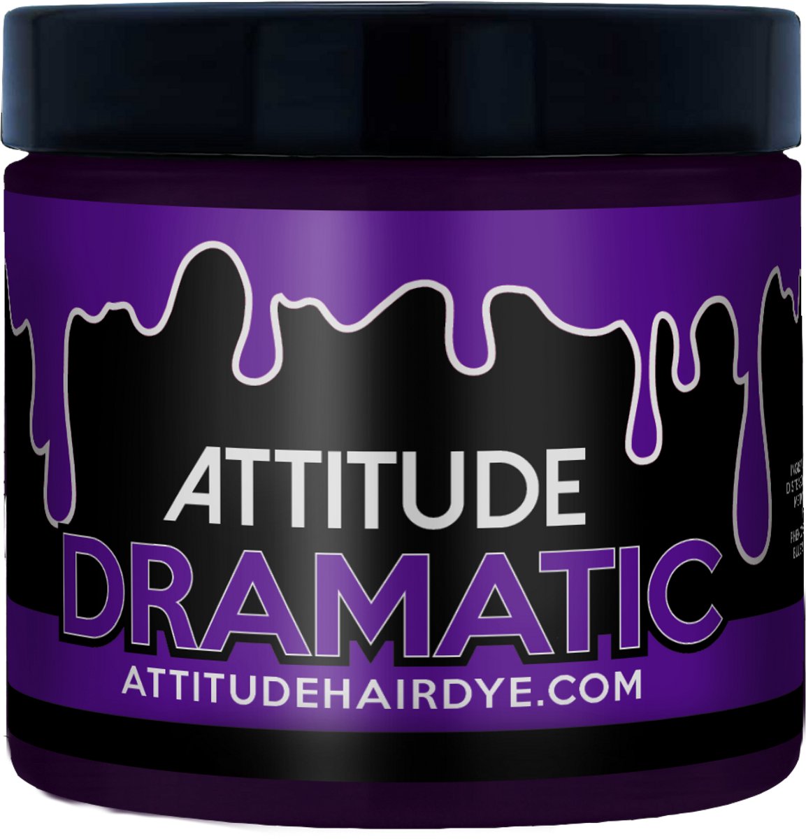 Attitude Hair Dye - Dramatic - 250ml Semi permanente haarverf - Violet/Paars