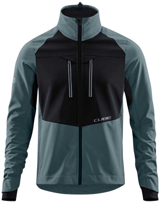 Cube Blackline Softshell Jas Zwart XL Man | bol