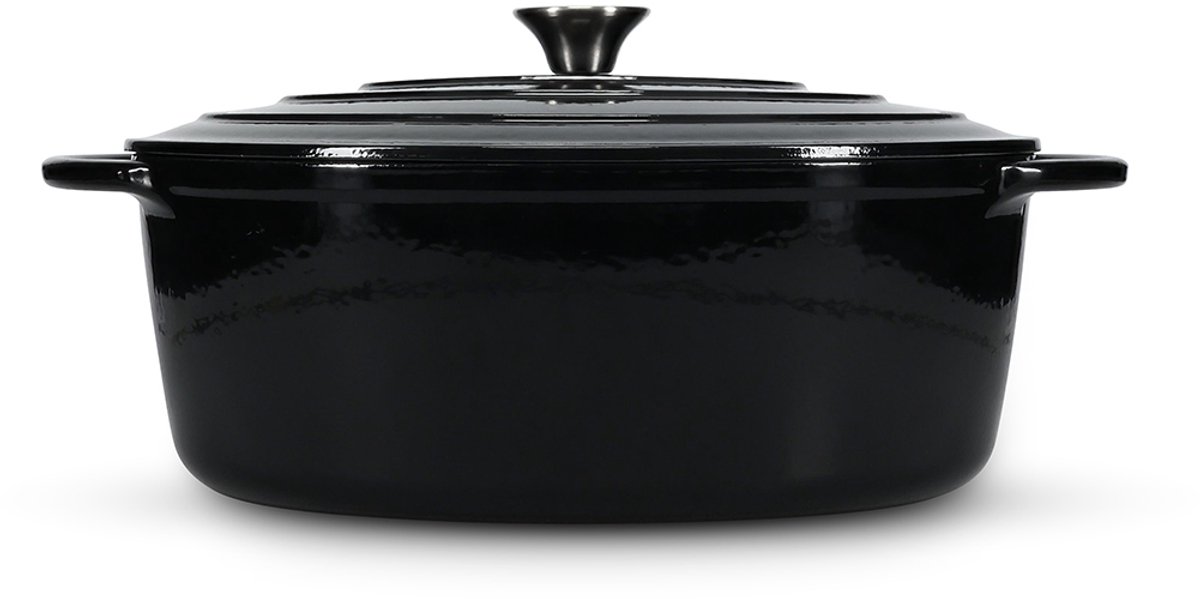 Salt & Pepper Kookpot Braadpan 41x26cm gietijzer zwart Ferno