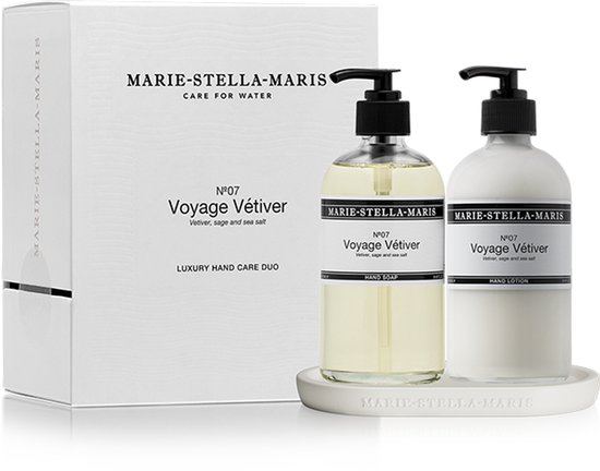 Marie-Stella-Maris No.7 Voyage Vetiver | 250 ml + 250 ml + Tray | Gift set 2st
