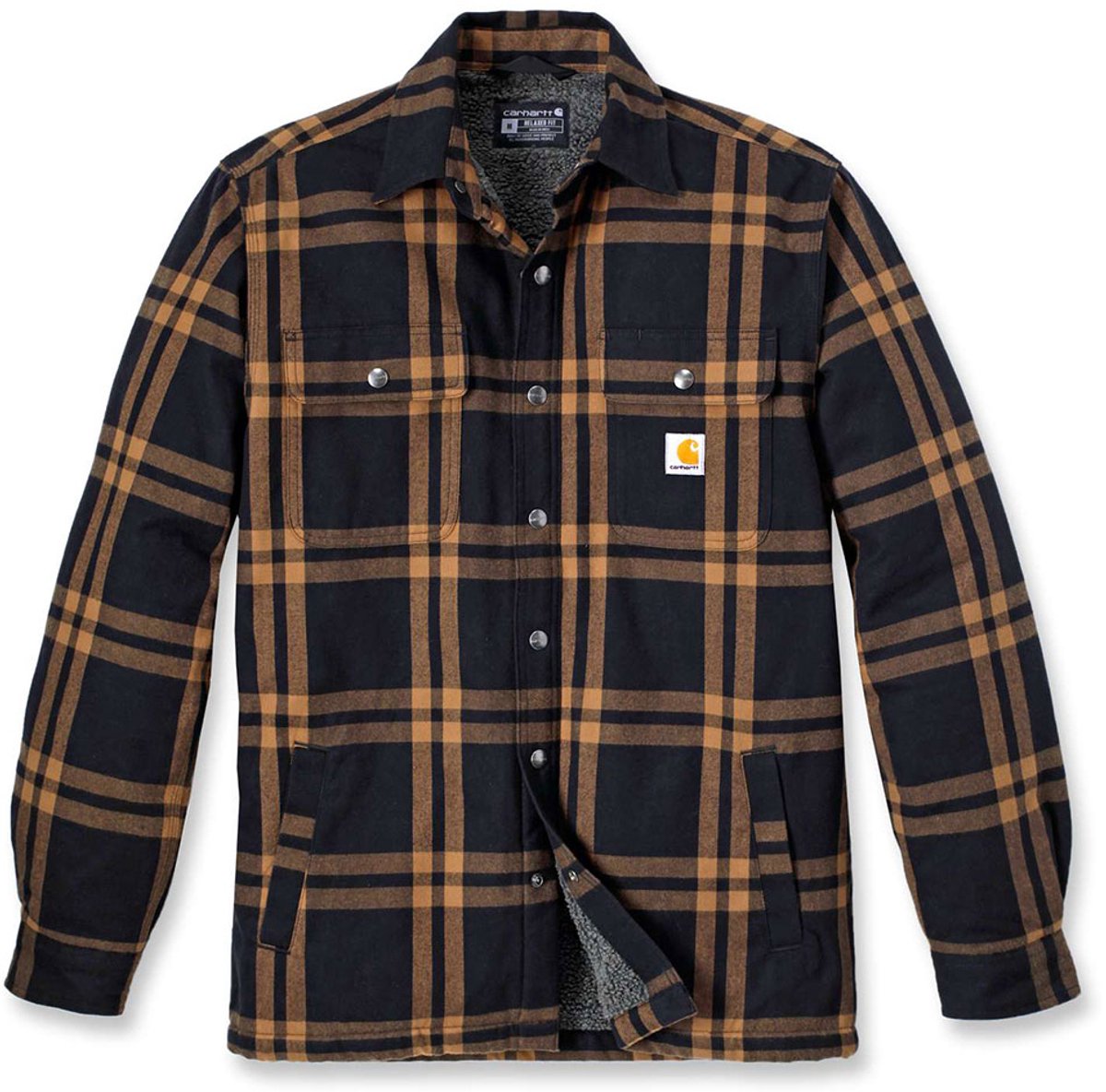 Carhartt Tj4452 Overhemd S Man Zwart