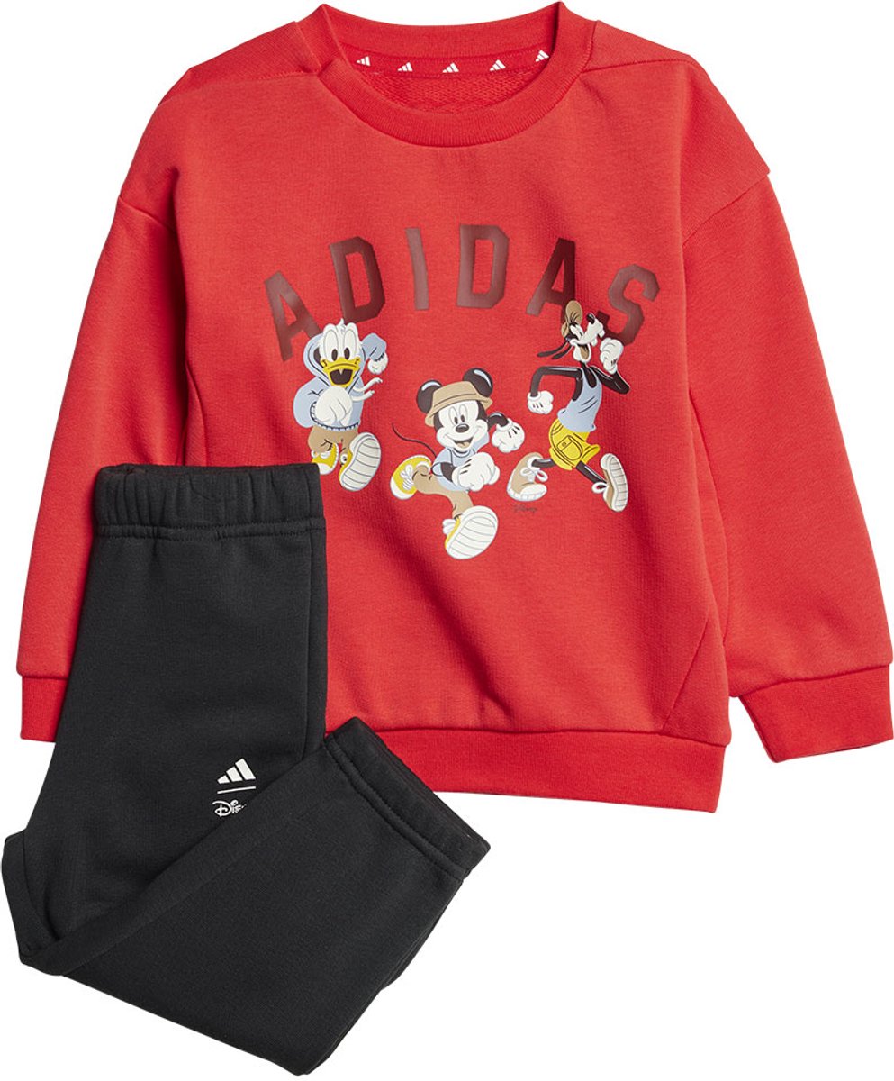 Adidas X Disney Mickey Mouse Joggers Set 3-6 Months Kinderen Pure Ruby / Preloved Ruby