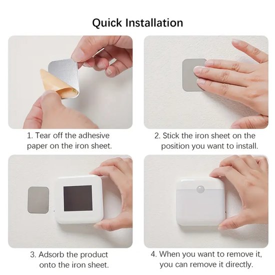 Bewegingssensor Nachtlamp - USB-C Oplaadbaar - Dag en Nacht Sensor - Warm Wit Licht — afbeelding 5