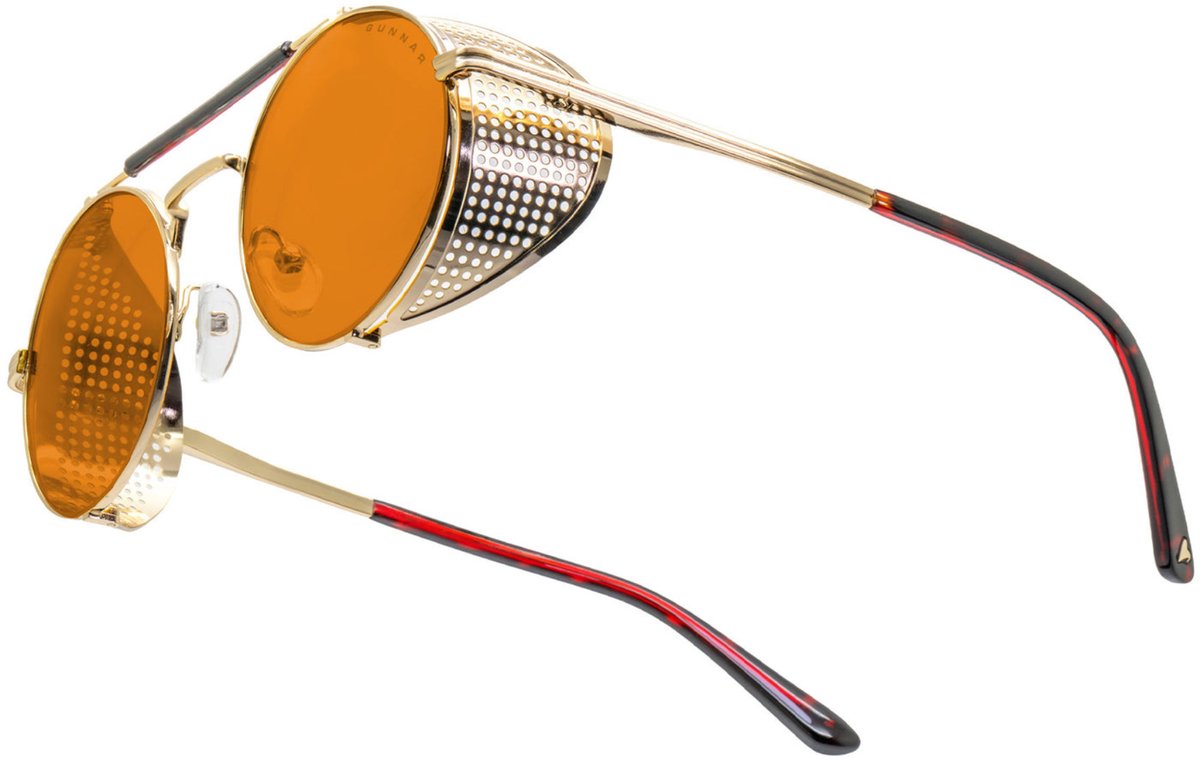 GUNNAR - Borderlands 4 Gaming Bril - Computerbril - Blauw Licht Bril - Blue Light Glasses 0.2 Sterkte Amber Max