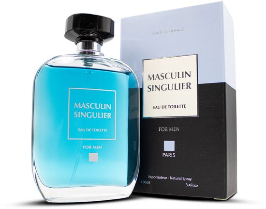 Franse Parfum - Masculin Singulier - Eau de Toilette - een heerlijke zachte kruidige geur.